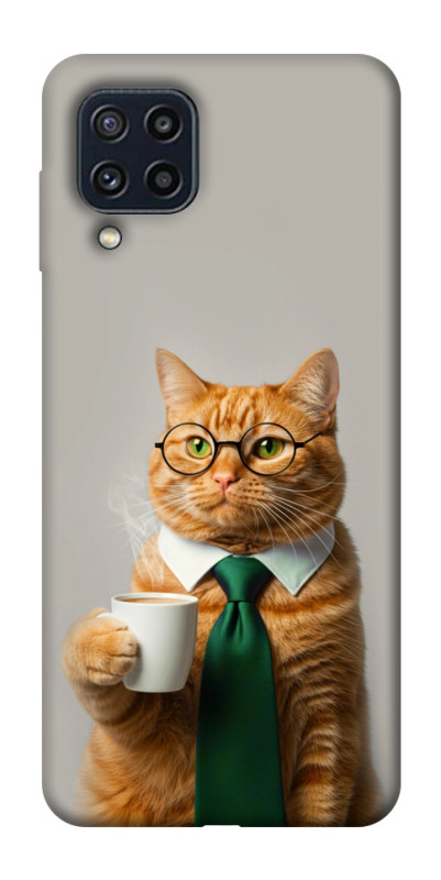 Чехол itsPrint Coffee вoss для Samsung Galaxy M32, животные, купить оптом с доставкой