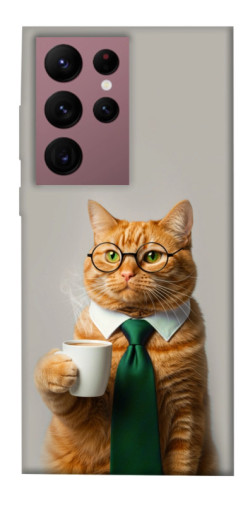 Чехол itsPrint Coffee вoss для Samsung Galaxy S22 Ultra