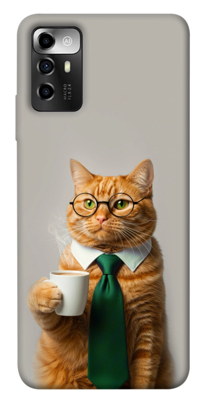 Чехол itsPrint Coffee вoss для ZTE Blade V40 Vita, животные, купить оптом с доставкой