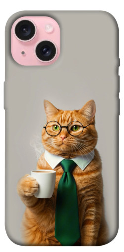 Чехол itsPrint Coffee вoss для Apple iPhone 15 (6.1")