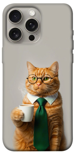 Чехол itsPrint Coffee вoss для Apple iPhone 15 Pro Max (6.7")