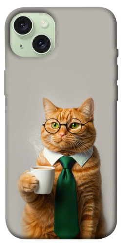 Чехол itsPrint Coffee вoss для Apple iPhone 15 Plus (6.7")