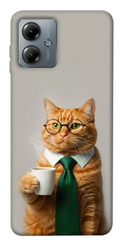 Чехол itsPrint Coffee вoss для Motorola Moto G14