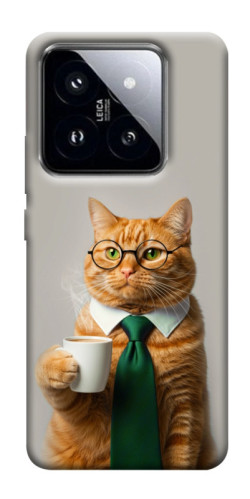 Чехол itsPrint Coffee вoss для Xiaomi 14 Pro