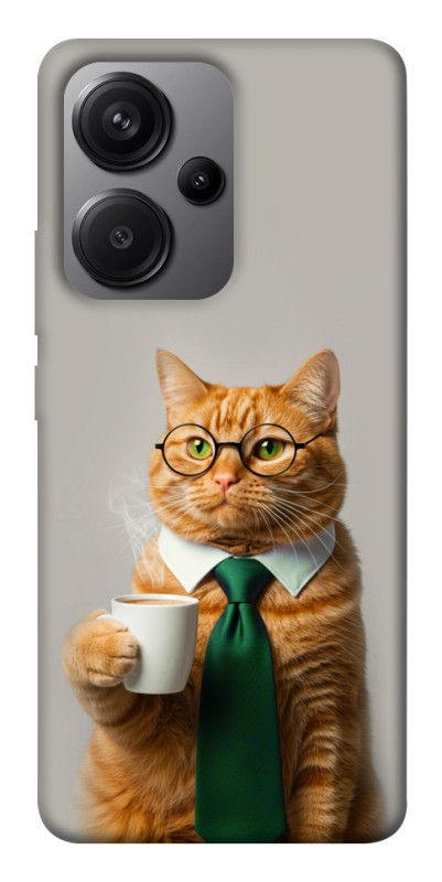 Чехол itsPrint Coffee вoss для Xiaomi Redmi Note 13 Pro+, животные, купить оптом с доставкой