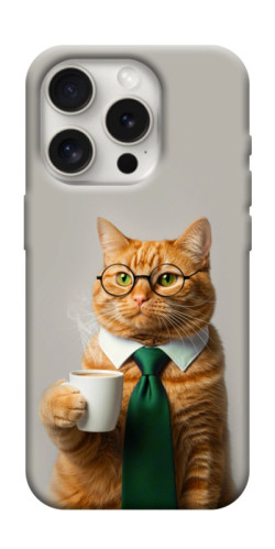 Чехол itsPrint Coffee вoss для Apple iPhone 16 Pro Max (6.9")