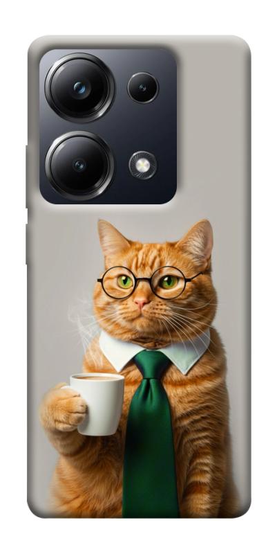 Чехол itsPrint Coffee вoss для Xiaomi Redmi 13 4G / Poco M6 4G, животные, купить оптом с доставкой