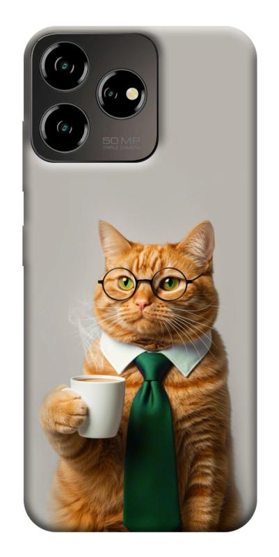 Чехол itsPrint Coffee вoss для ZTE Blade V50 Desing 4G, животные, купить оптом с доставкой