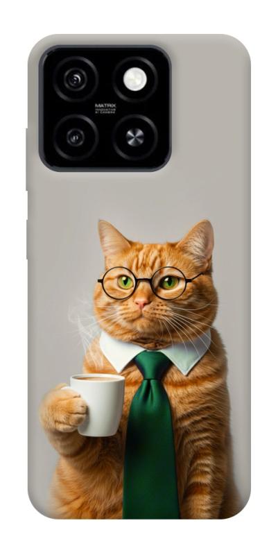 Чехол itsPrint Coffee вoss для ZTE Blade A55 4G, животные, купить оптом с доставкой