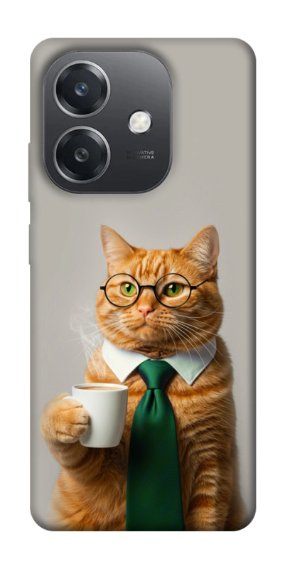 Чехол itsPrint Coffee вoss для Oppo A3 4G, животные, купить оптом с доставкой