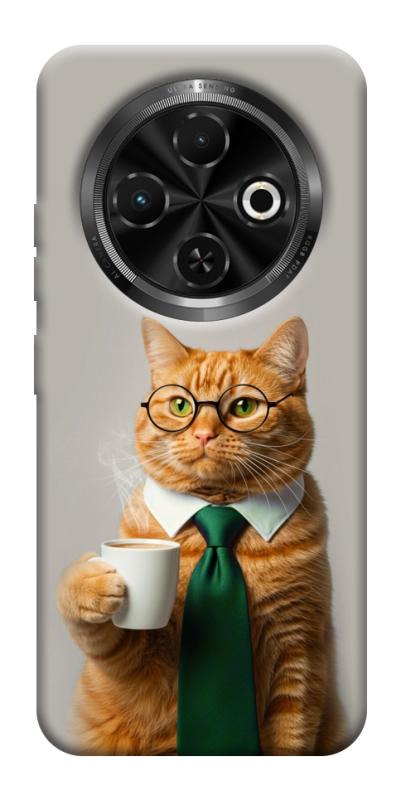 Чохол itsPrint Coffee вoss для TECNO Spark 30C, тварини, купити оптом з доставкою