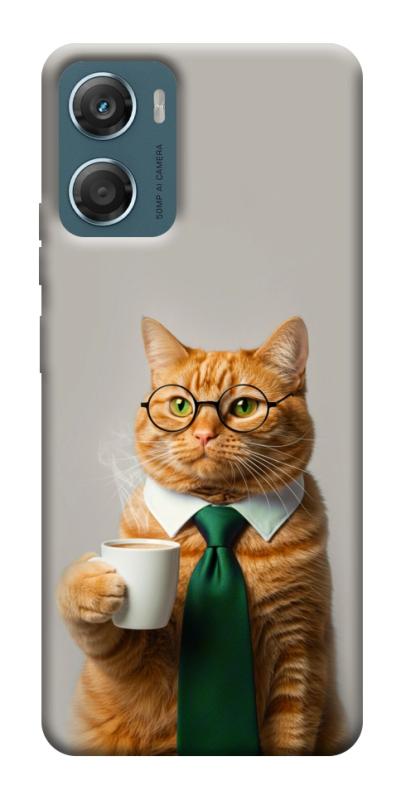 Чехол itsPrint Coffee вoss для Motorola Moto G06, животные, купить оптом с доставкой