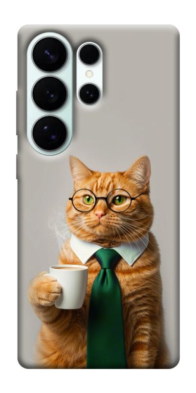 Чехол itsPrint Coffee вoss для Samsung Galaxy S26 Ultra, животные, купить оптом с доставкой