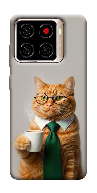 Чехол itsPrint Coffee вoss для ZTE Blade A56, животные, купить оптом с доставкой