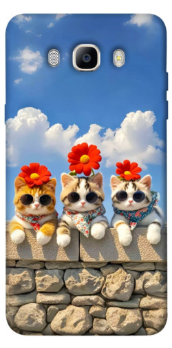 Чехол itsPrint Flower cats для Samsung J510F Galaxy J5 (2016)