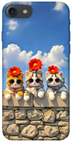 Чехол itsPrint Flower cats для Apple iPhone 7 / 8 (4.7")