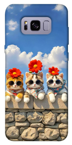 Чехол itsPrint Flower cats для Samsung G955 Galaxy S8 Plus