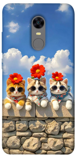 Чехол itsPrint Flower cats для Xiaomi Redmi 5 Plus / Redmi Note 5 (Single Camera)