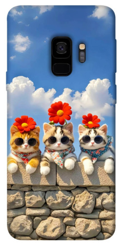 Чехол itsPrint Flower cats для Samsung Galaxy S9