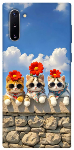 Чехол itsPrint Flower cats для Samsung Galaxy Note 10