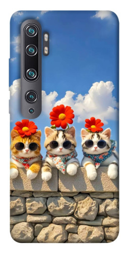 Чехол itsPrint Flower cats для Xiaomi Mi Note 10 / Note 10 Pro / Mi CC9 Pro