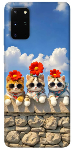 Чохол itsPrint Flower cats для Samsung Galaxy S20+