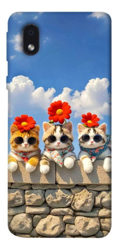 Чохол itsPrint Flower cats для Samsung Galaxy M01 Core / A01 Core
