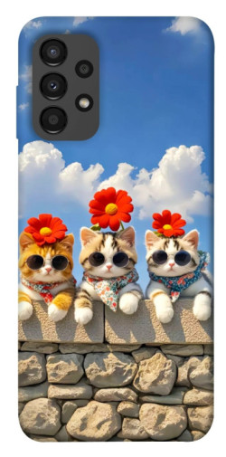 Чехол itsPrint Flower cats для Samsung Galaxy A13 4G