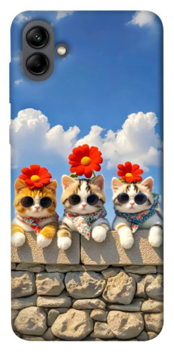 Чохол itsPrint Flower cats для Samsung Galaxy A04