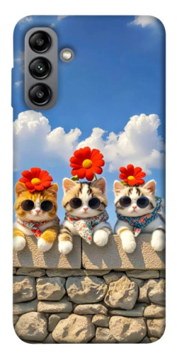 Чехол itsPrint Flower cats для Samsung Galaxy A04s