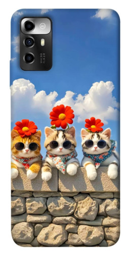 Чехол itsPrint Flower cats для ZTE Blade A72