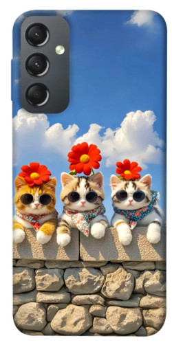 Чехол itsPrint Flower cats для Samsung Galaxy A24 4G