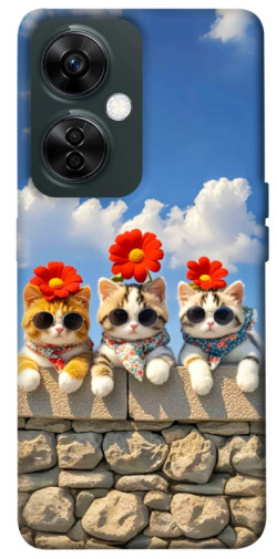 Чехол itsPrint Flower cats для OnePlus Nord CE 3 Lite