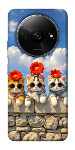 Чехол itsPrint Flower cats для Xiaomi Redmi A3