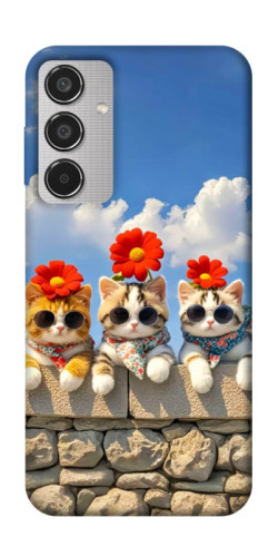 Чехол itsPrint Flower cats для Samsung Galaxy M35 5G