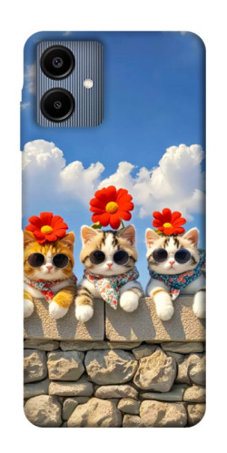 Чехол itsPrint Flower cats для Samsung Galaxy A06