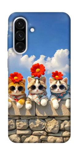 Чохол itsPrint Flower cats для Samsung Galaxy A36 5G