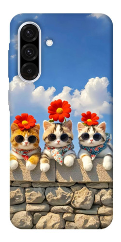 Чехол itsPrint Flower cats для Samsung Galaxy A56 5G