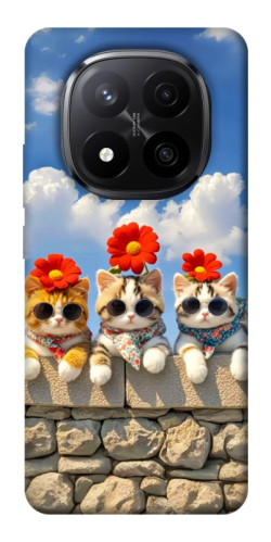 Чехол itsPrint Flower cats для Xiaomi Redmi Note 14 Pro+ 5G