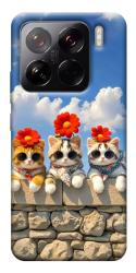 Чехол itsPrint Flower cats для Xiaomi 15 Pro
