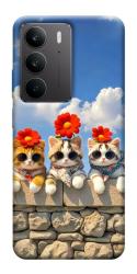 Чехол itsPrint Flower cats для Realme C75