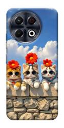 Чехол itsPrint Flower cats для TECNO Spark 30 Pro (KL7)