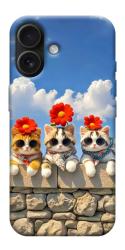 Чохол itsPrint Flower cats для Apple iPhone 17 (6.3")