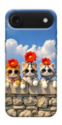 Чехол itsPrint Flower cats для Apple iPhone 17 Air (6.5")