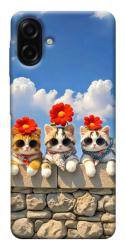 Чохол itsPrint Flower cats для Samsung Galaxy A07
