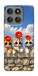 Чехол itsPrint Flower cats для Motorola Edge 60 Pro