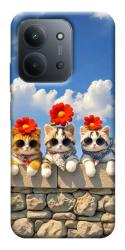 Чехол itsPrint Flower cats для Xiaomi Redmi 15C (EU)