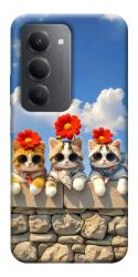 Чехол itsPrint Flower cats для Xiaomi Redmi 15 (EU)