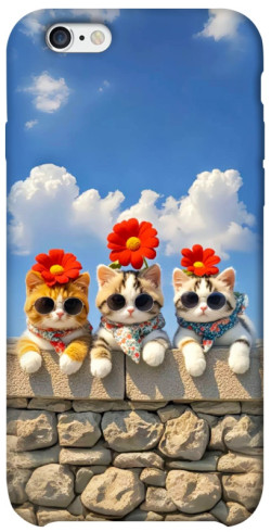 Чохол itsPrint Flower cats для Apple iPhone 6/6s (4.7")