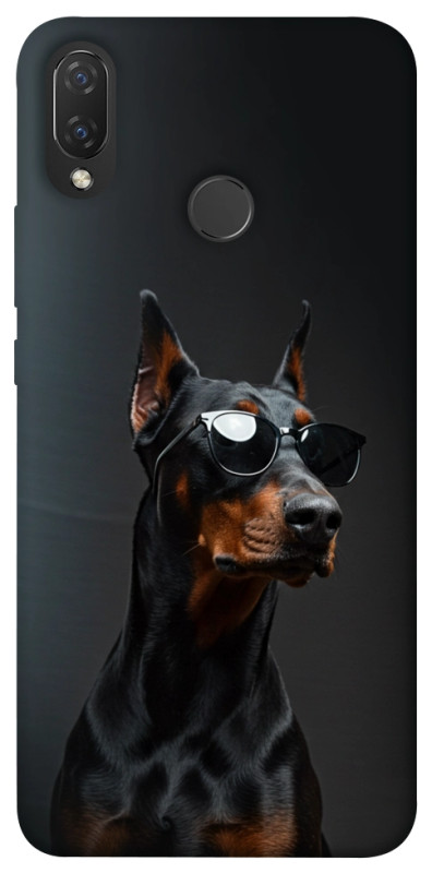 Чехол itsPrint Cool doberman для Huawei P Smart+ (nova 3i), животные, купить оптом с доставкой